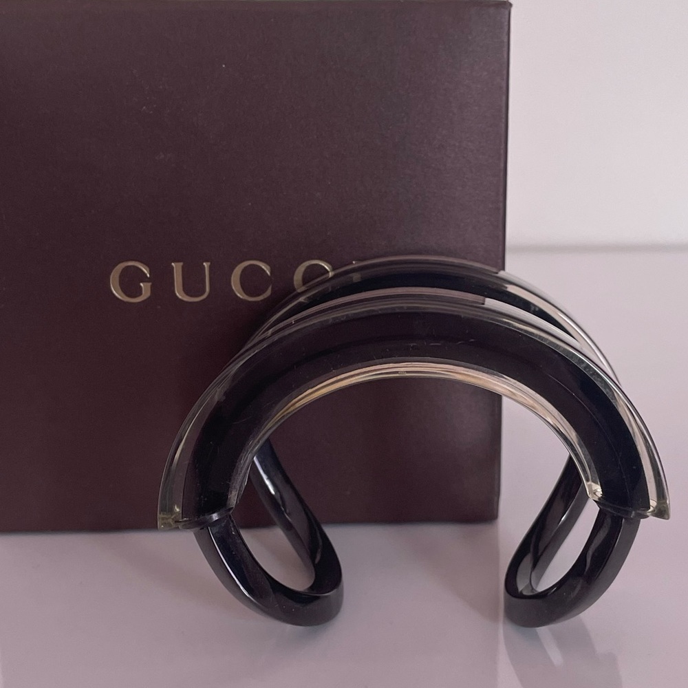 Gucci Resin & Metal Cuff